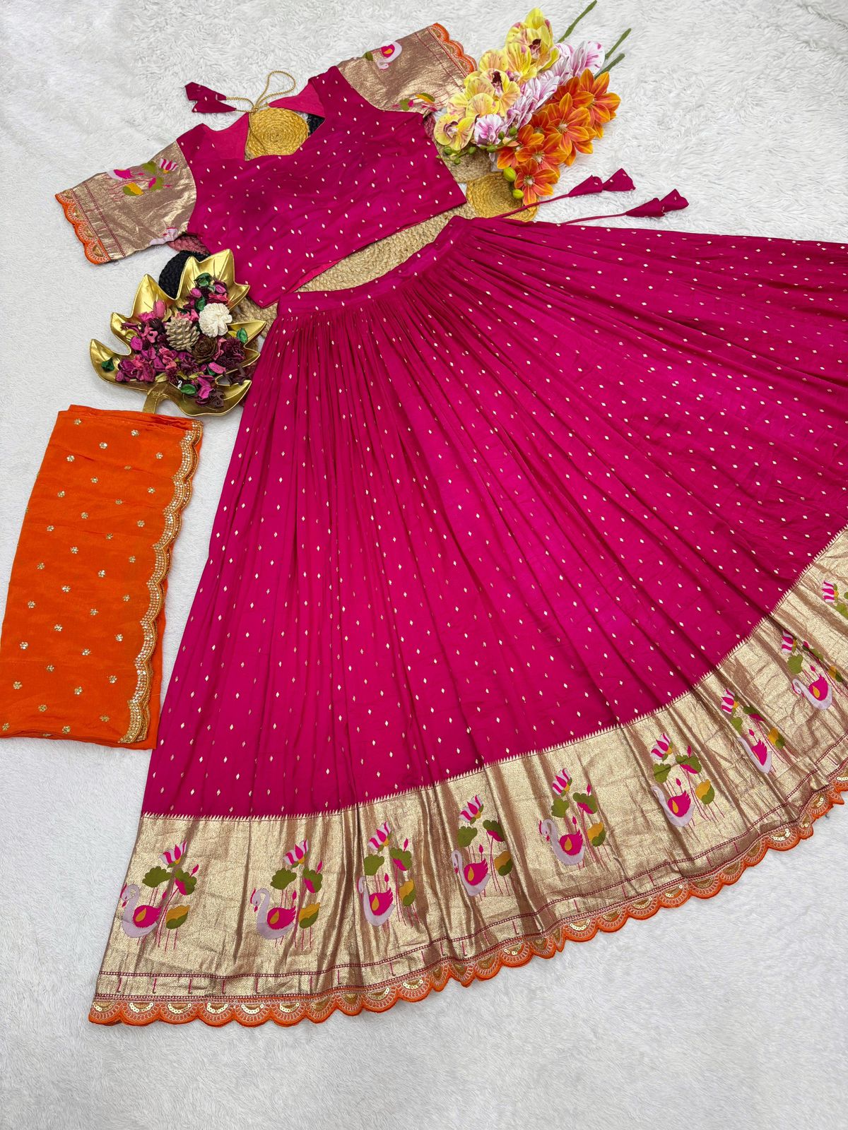Flamingo Lehenga
