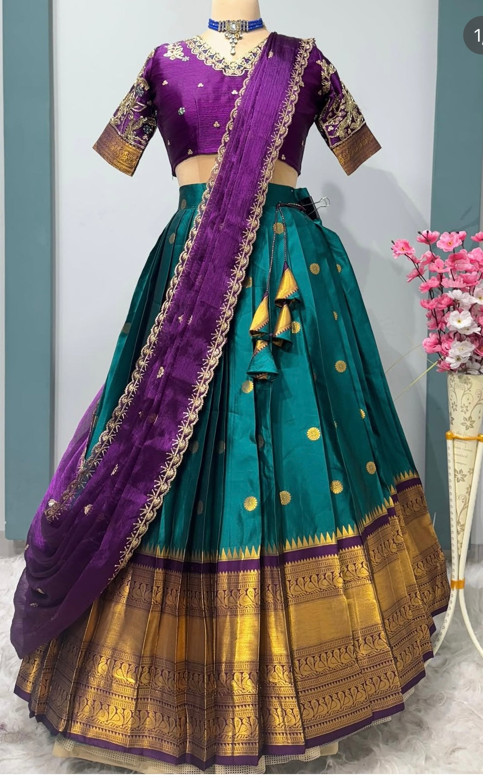 Mulberry Silk Lehenga