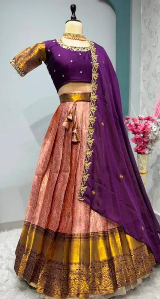 Kanjivaram Lehenga